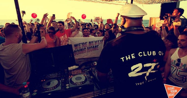 Summer in Ibiza: Float Your Boat hosts Carl Cox Boat Party